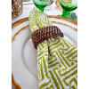 Argola Guardanapo RATTAN Escuro
